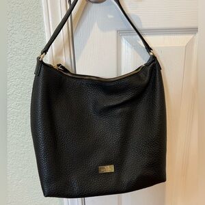 Kate Spade New York Prospect Place Kaia Hobo Black Pebble Leather